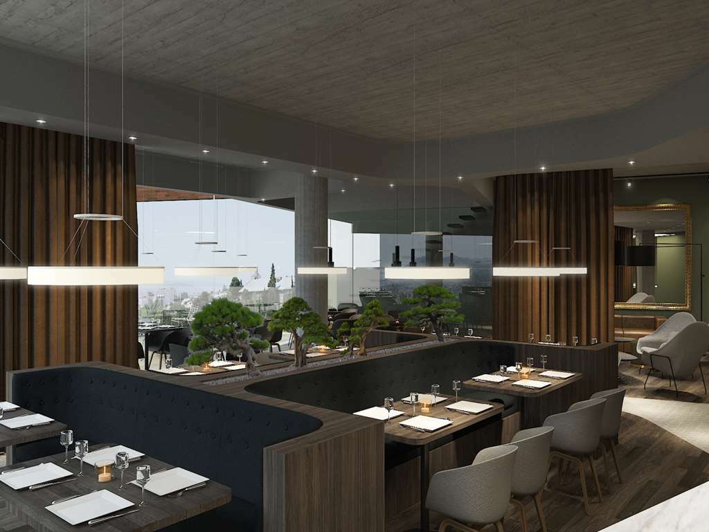 Golden Tulip Design Tbilisi Hotell Restaurang bild